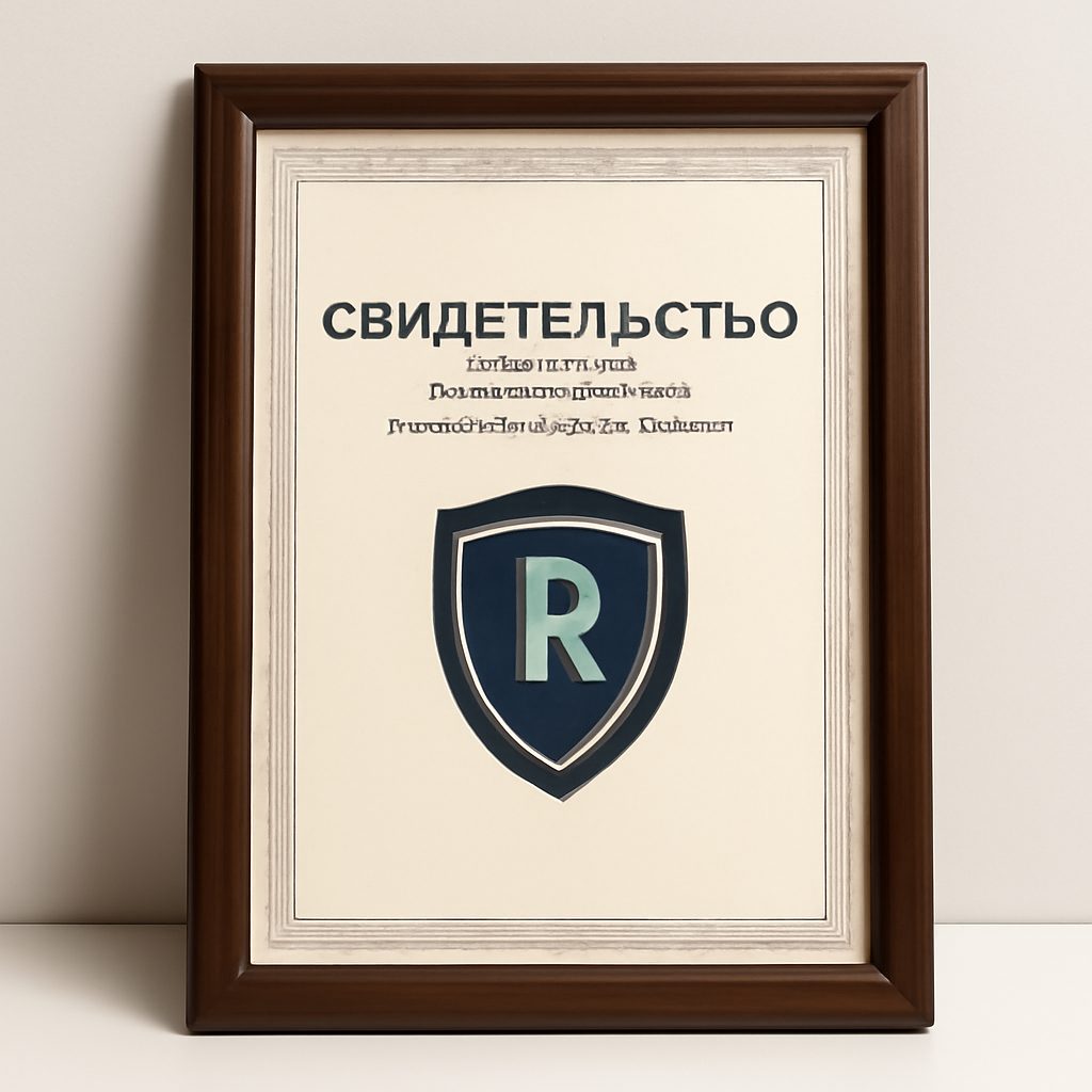 Свидетельство о регистрации товарного знака как символ юридической защиты бренда